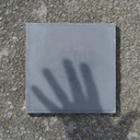 Handpainted glazed terracotta tile from the workshop of Agnès Emery (various sizes) - Only available in our physical shop