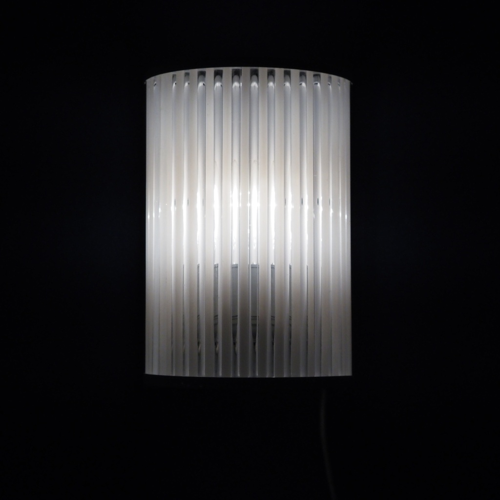 Hanging light 'Paco' in frosted glass