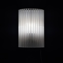 Hanging light 'Paco' in frosted glass