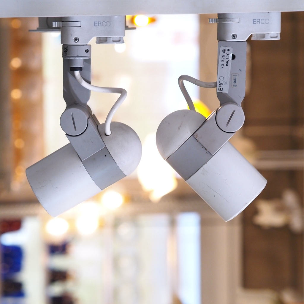 Reclaimed spotlight by Roger Tallon for Erco