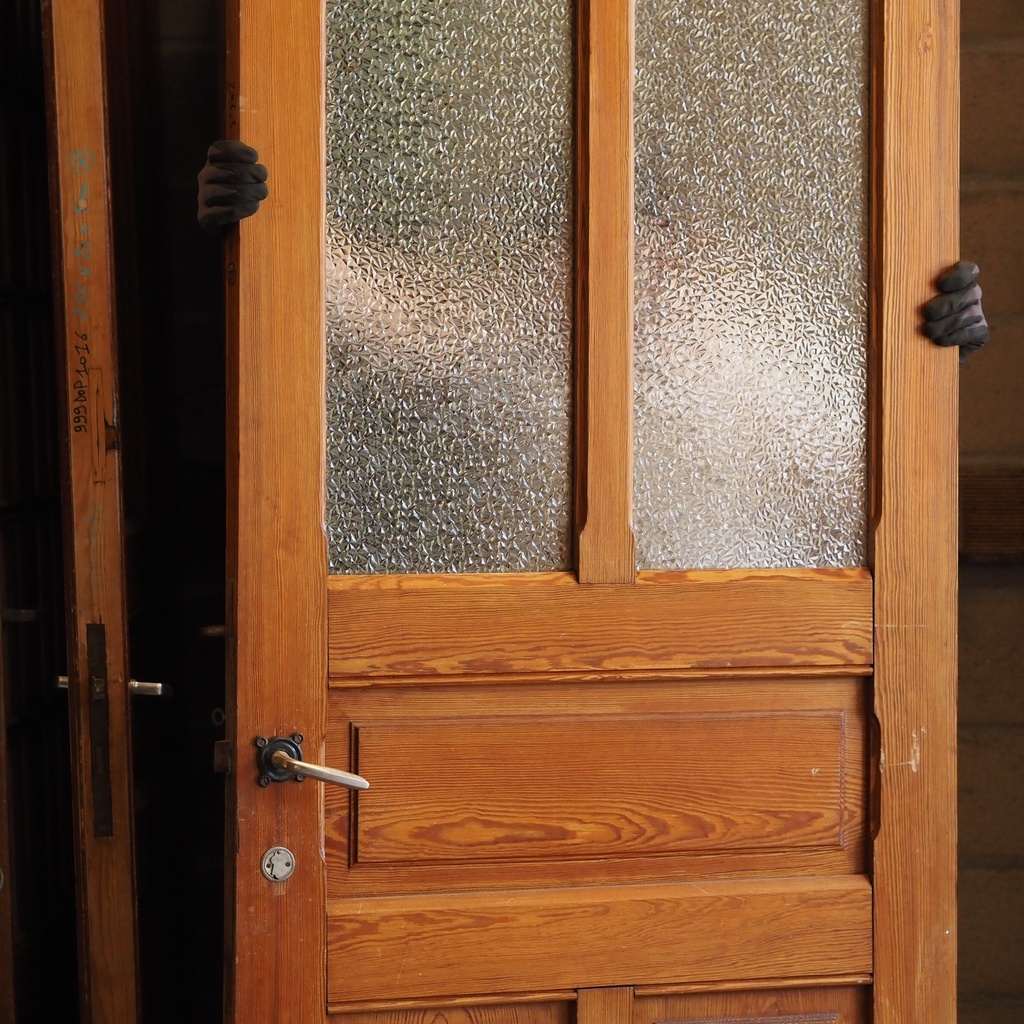 Door in solid wood (H. 239 x W. 90 cm) - Left