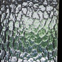 Double door in painted wood (H. 274 cm x (2 x W. 73 cm))