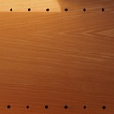 Display cabinet in pine plywood