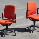 Swivel office chair 'FS 211/8' by Klaus Franck & Werner Sauer for Wilkhahn (ca. 1980) - Grey
