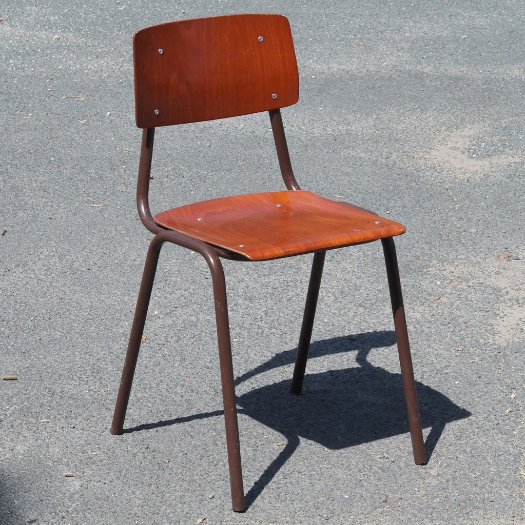 Stackable armchair 'Serie 77' by Gerd Lange for Thonet (ca. 1970)