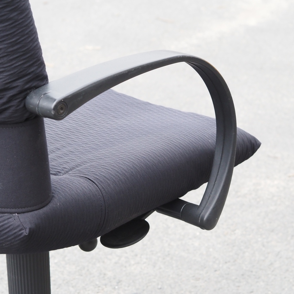 Swivel office chair 'Figura' by Mario Bellini for Vitra (ca. 1984) - Red/Green