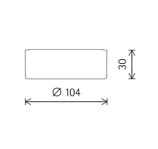 ERCO - Surface mounting singlet for ERCO spots (New)