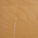 Display rack in varnished beech plywood