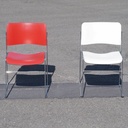 Stackable chair '40/4' by David Rowland for Howe in polyamide