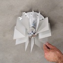 Wall/ceiling light 'Jules' in steel