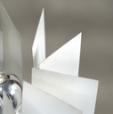 Wall/ceiling light 'Jules' in steel