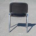 Stackable chair 'DSC 106' by Giancarlo Piretti for Anonima Castelli (ca. 1965) - With folding tablet