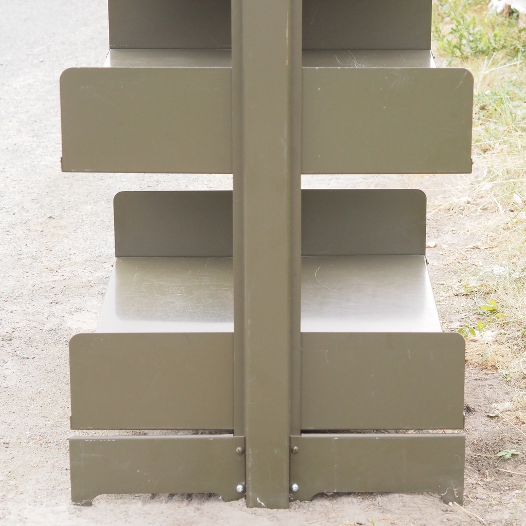 Wall book shelf by Moens (Snead) from 'Book Tower' by Henri Van de Velde (ca. 1936)
