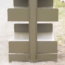 Wall book shelf by Moens (Snead) from 'Book Tower' by Henri Van de Velde (ca. 1936)