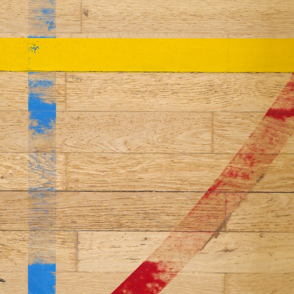 Gymnasium floor panel in 3-ply with oak top layer (±244 x ±122 cm) - Only available in our physical shop on Friday 24/07 & Saturday 25/07
