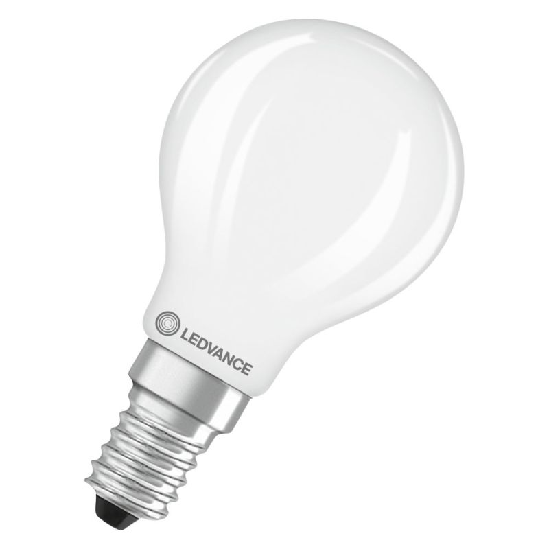 Bulb - LEDVANCE Classic LED E14 Bulb P45 Frosted 5.9W 806lm 2700K (New)