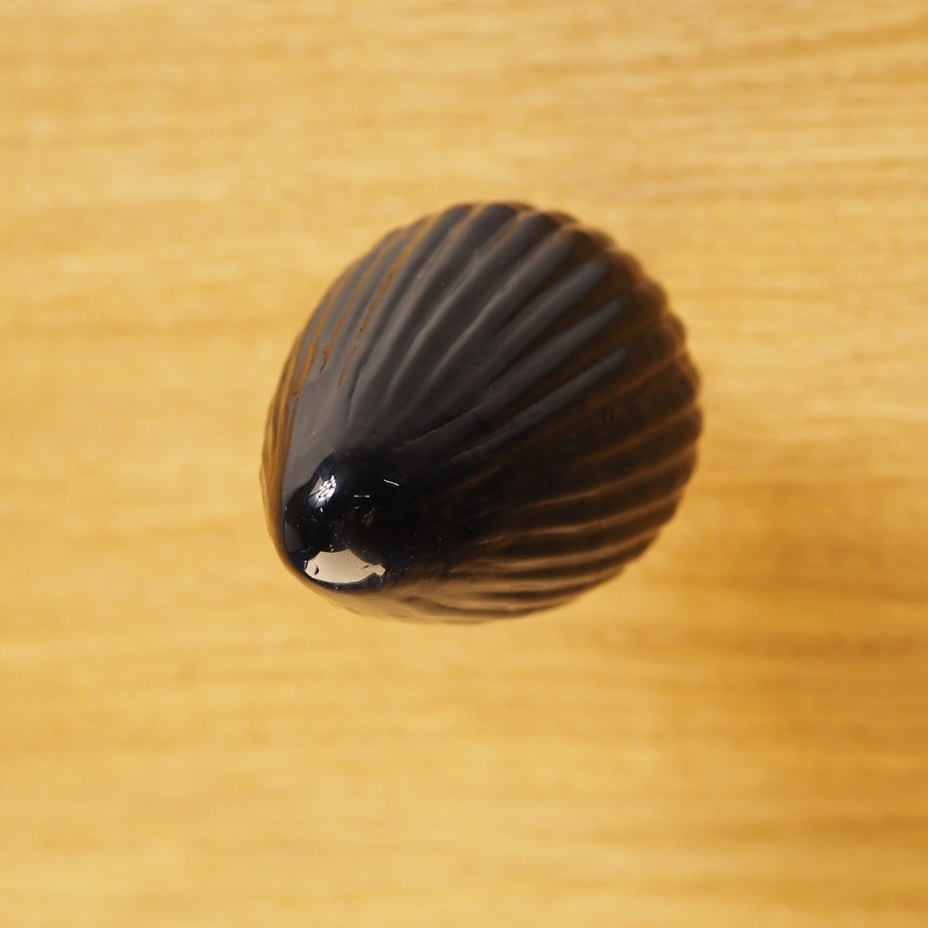 Glass cabinet knob with rosette by Emery&Cie (⌀ 4,5 cm) -  various colors