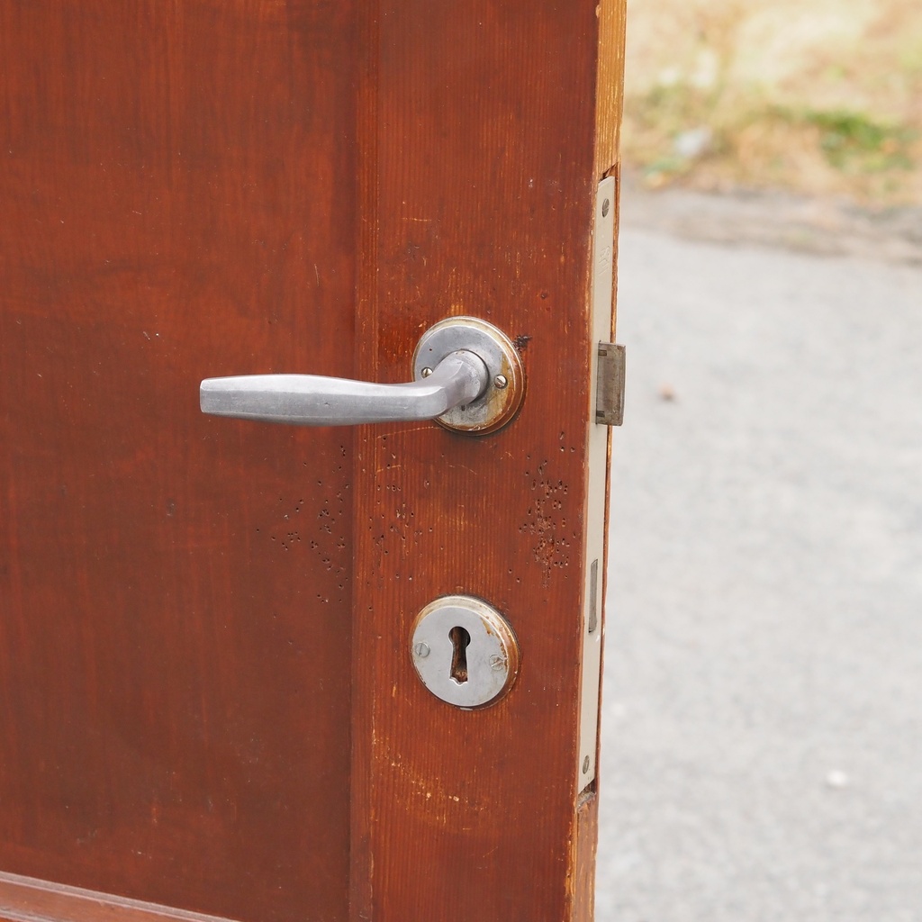 Door in solid wood (H. 239 x W. 90 cm) - Left