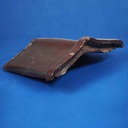 Reclaimed wall coping tile in glazed clay (double slant or corner) - Only available in our physical shop