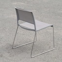 Swivel office chair 'FS 211/8' by Klaus Franck & Werner Sauer for Wilkhahn (ca. 1980) - Grey/Dark grey