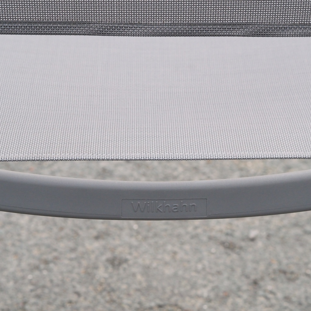 Swivel office chair 'FS 211/8' by Klaus Franck & Werner Sauer for Wilkhahn (ca. 1980) - Grey/Dark grey