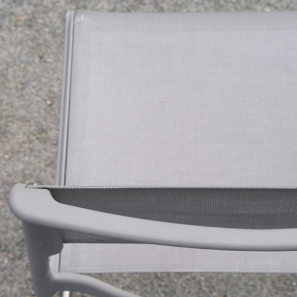 Swivel office chair 'FS 211/8' by Klaus Franck & Werner Sauer for Wilkhahn (ca. 1980) - Grey/Dark grey