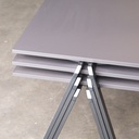 Table by Christophe Gevers (L. 140 cm)