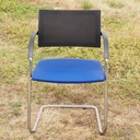 Swivel office chair 'FS 211/8' by Klaus Franck & Werner Sauer for Wilkhahn (ca. 1980) - Grey/Dark grey