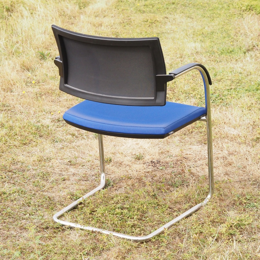 Swivel office chair 'FS 211/8' by Klaus Franck & Werner Sauer for Wilkhahn (ca. 1980) - Grey/Dark grey