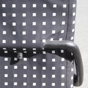 Swivel office chair 'FS 211/8' by Klaus Franck & Werner Sauer for Wilkhahn (ca. 1980) - Grey/Dark grey