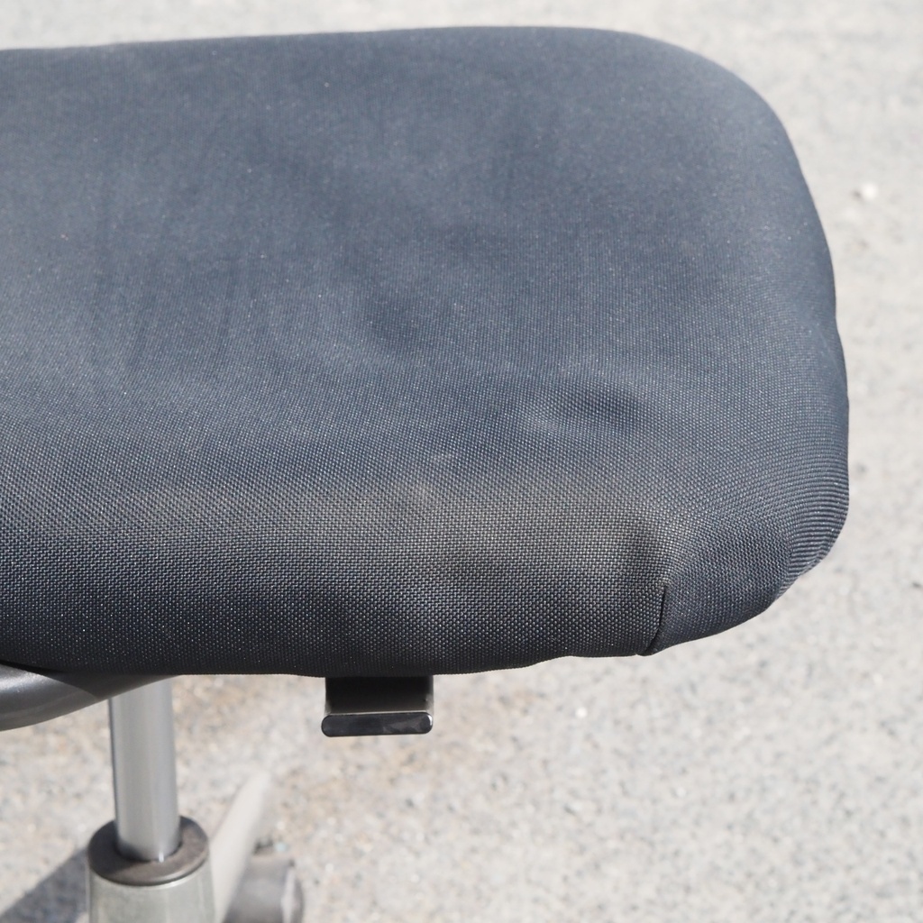 Swivel office chair 'FS 211/8' by Klaus Franck & Werner Sauer for Wilkhahn (ca. 1980) - Grey/Dark grey
