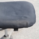 Swivel office chair 'FS 211/8' by Klaus Franck & Werner Sauer for Wilkhahn (ca. 1980) - Grey/Dark grey