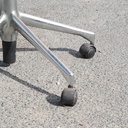 Swivel office chair 'FS 211/8' by Klaus Franck & Werner Sauer for Wilkhahn (ca. 1980) - Grey/Dark grey