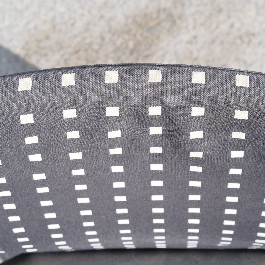 Swivel office chair 'FS 211/8' by Klaus Franck & Werner Sauer for Wilkhahn (ca. 1980) - Grey/Dark grey