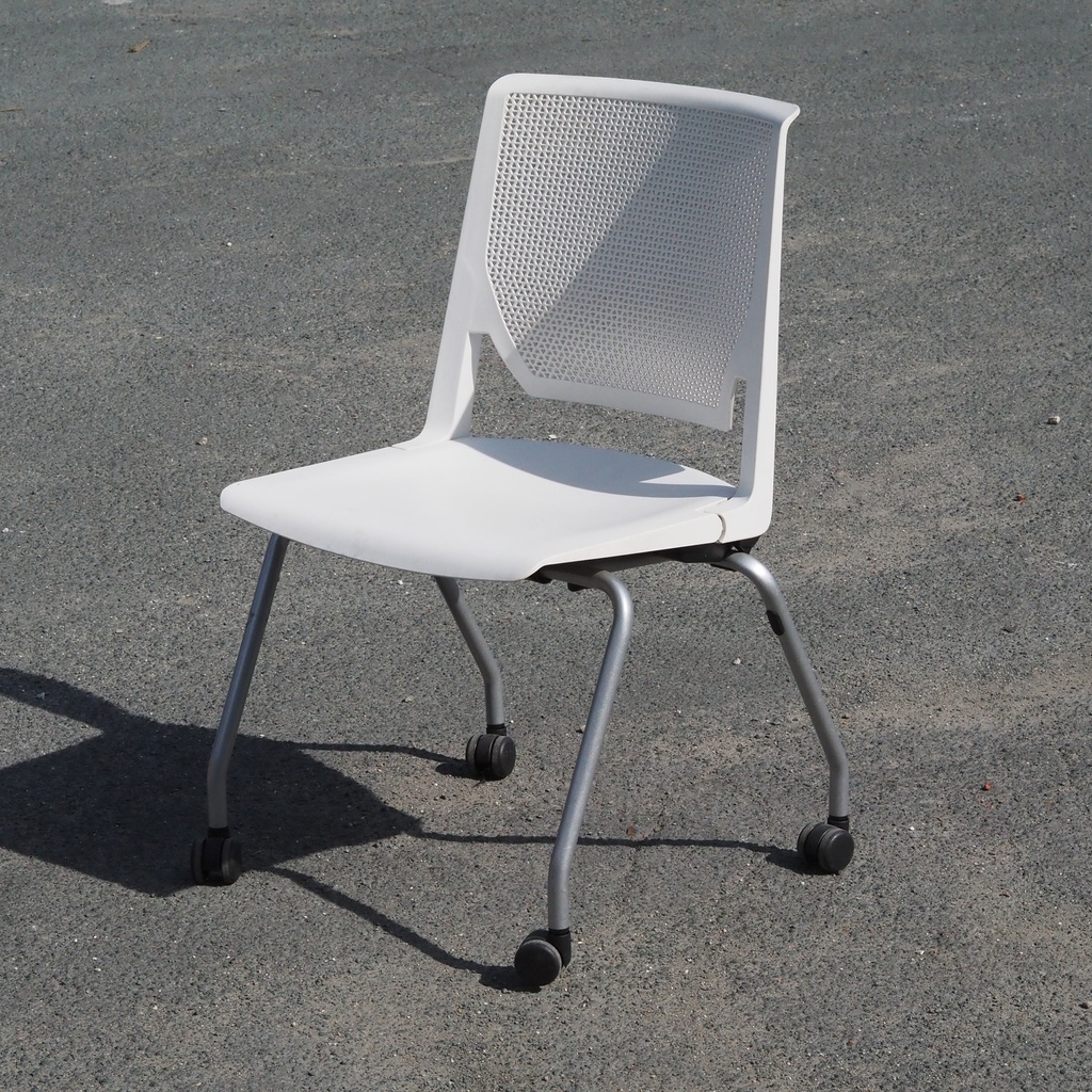 Swivel office chair 'FS 211/8' by Klaus Franck & Werner Sauer for Wilkhahn (ca. 1980) - Grey/Dark grey