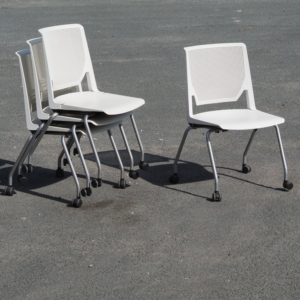 Swivel office chair 'FS 211/8' by Klaus Franck & Werner Sauer for Wilkhahn (ca. 1980) - Grey/Dark grey