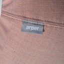 Upholstered round ottoman 'Pix' by Arper (various colors/sizes)