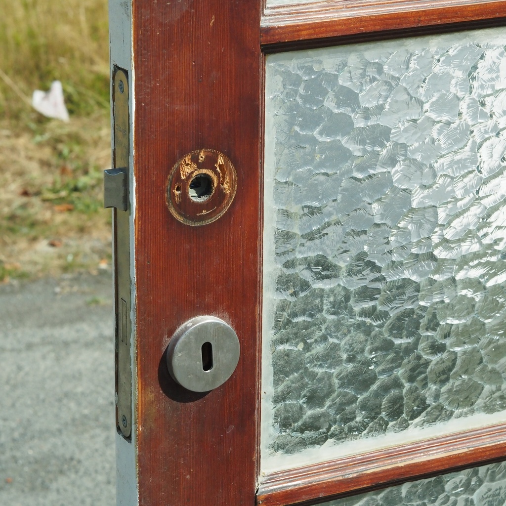 Door in solid wood (H. 239 x W. 90 cm) - Left