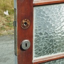 Door in solid wood (H. 239 x W. 90 cm) - Left