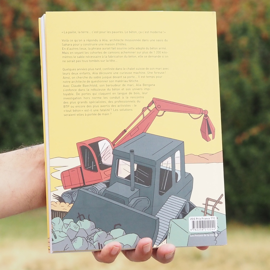 Book 'Béton - Enquête en sables mouvants' by BENGANA/BAECHTOLD