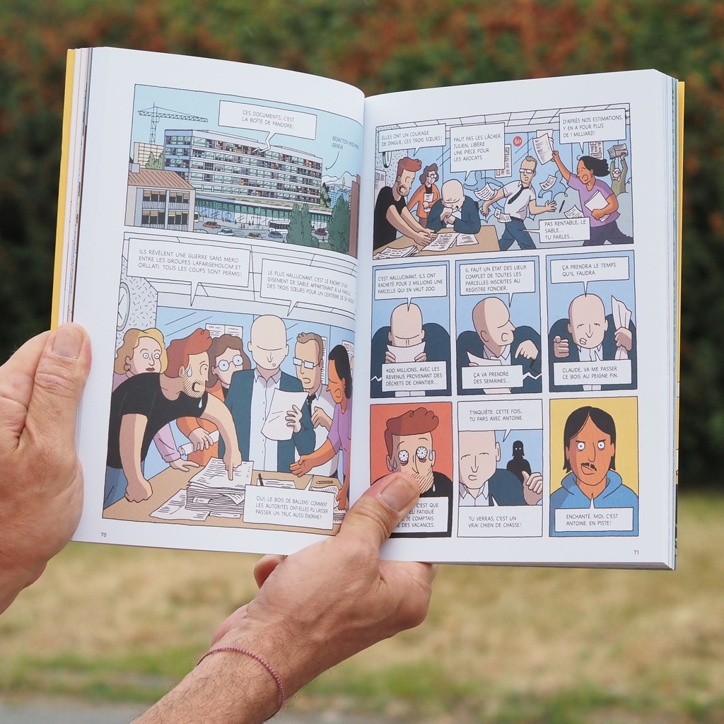 Book 'Béton - Enquête en sables mouvants' by BENGANA/BAECHTOLD