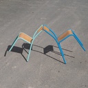 Stackable kids chair '510' by Mullca