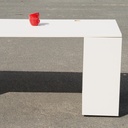Office table 'H2O' by Ibens & Bataille for Bulo (180 x 80 cm)