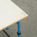 Cantilever school desk (various models) - Only available in our physical shop