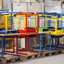 Cantilever school desk (various models) - Only available in our physical shop