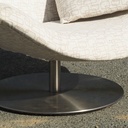 Lounge chair with removable fabric cover