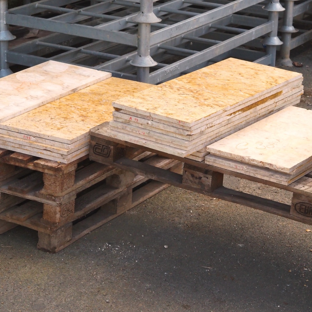 Grand Coquillier du Var marble slabs (various sizes) - Only available in our physical shop