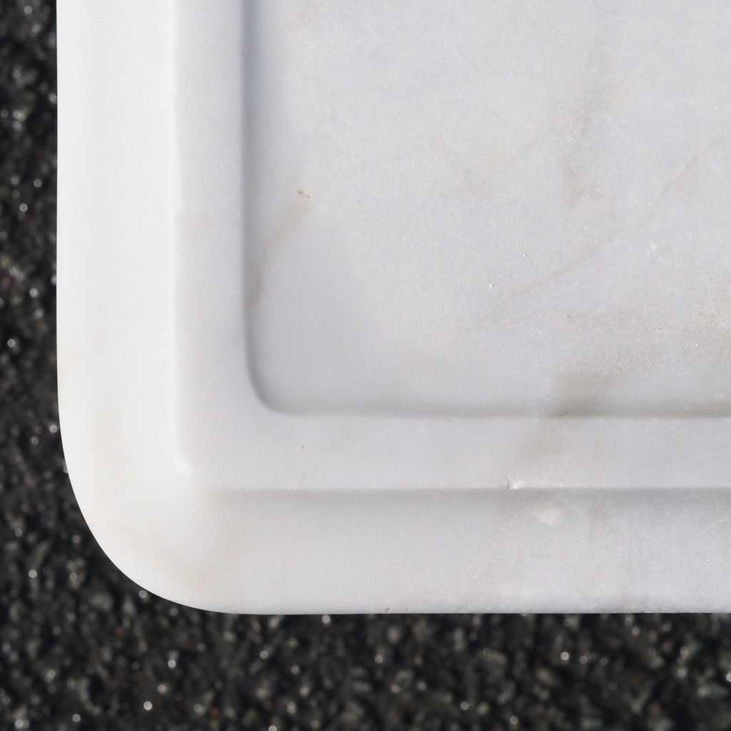 Marble worktop with sinks and taps holes (171 x 65,5 cm)