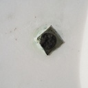 Marble worktop with sinks and taps holes (171 x 65,5 cm)