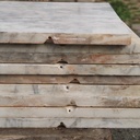 Travertine slabs from an office building in Paris (2,3 - 2,4 cm thick) - Sold per batch